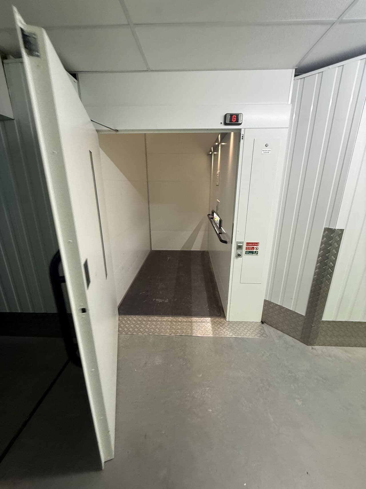 Loading Bay Lift Entrapment Callout
