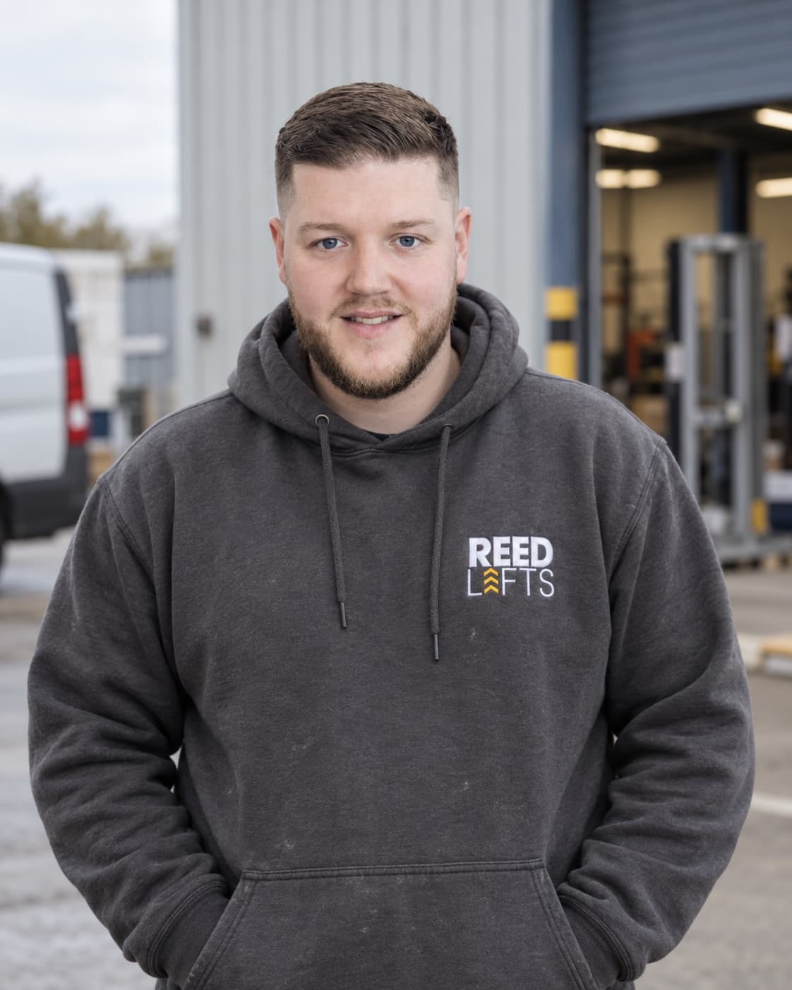 Harry Reed, founder of Reed Lifts Ltd